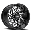 Off Road Monster Wheels M28 GBM Gloss Black | 24x14 -76mm | 8x165.1 | HD Truck Wheel