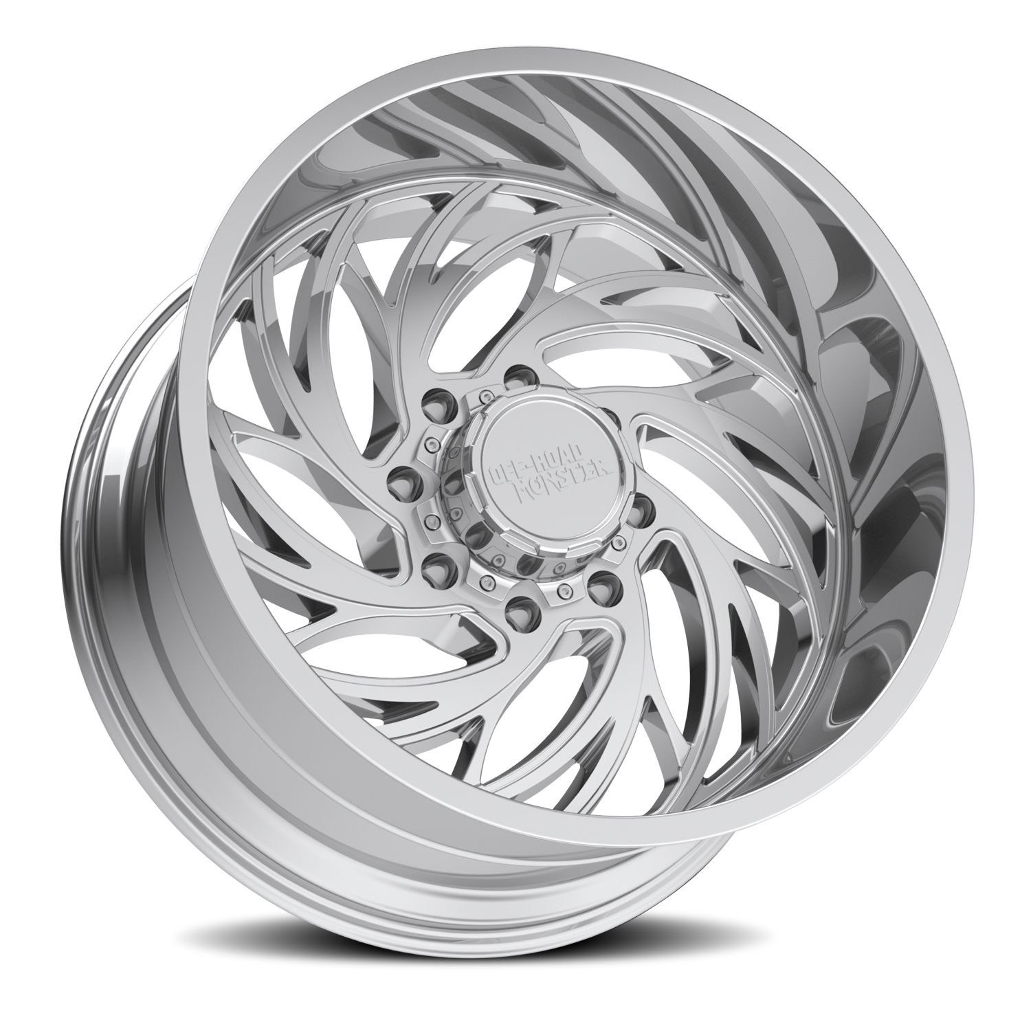 Off Road Monster Wheels M29 Chrome | 20x10 -19mm | 5x139.7/5x150 | Truck/SUV Wheel