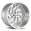 Off Road Monster Wheels M29 BFS Brushed Face Silver | 24x14 -76mm | 8x170 | 1999–2026 Ford F-250/F-350 Super Duty