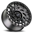 Off Road Monster Wheels M50 GBBR Gloss Black/Black Ring | 17x9 0mm | 6x139.7 | Truck/SUV Wheel