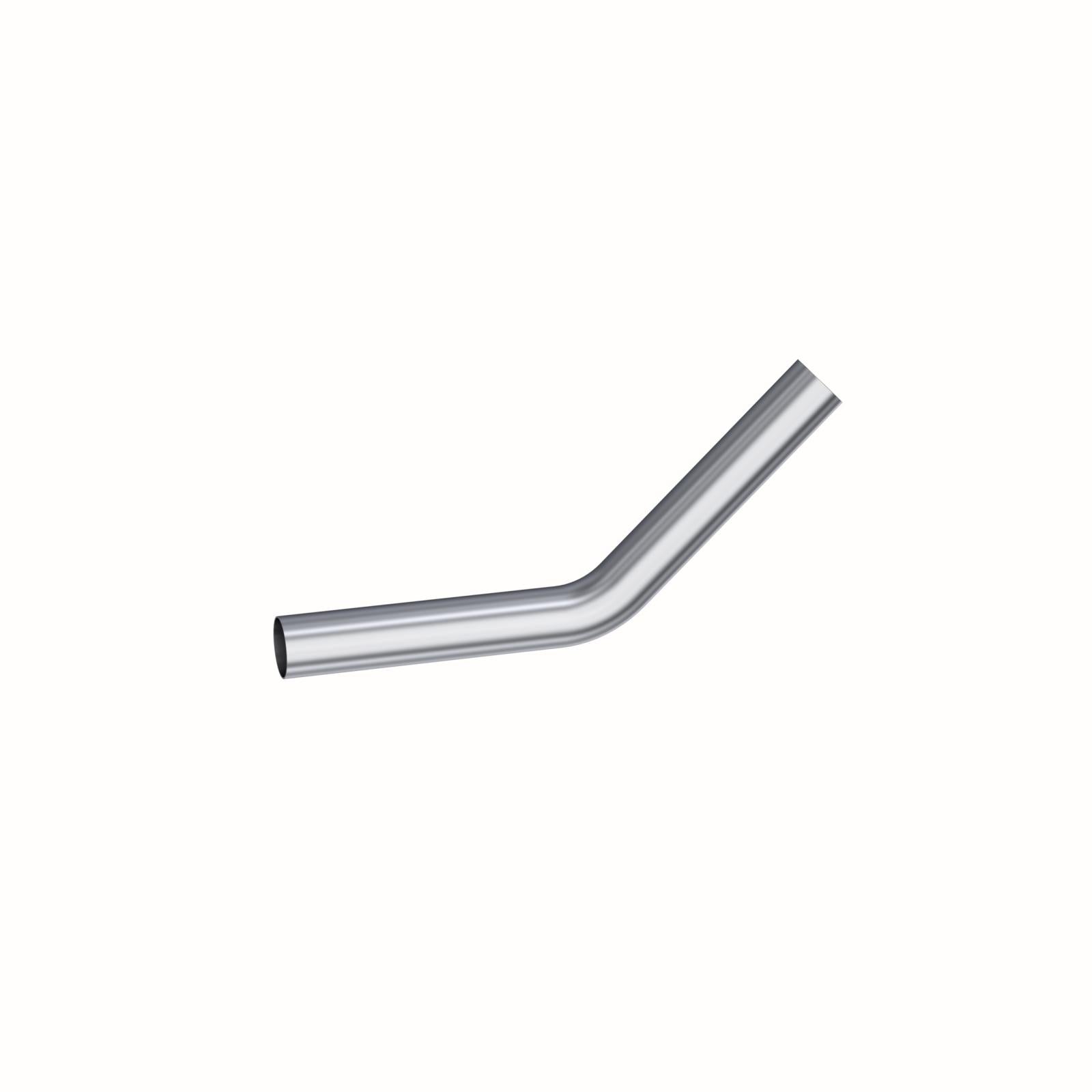MBRP 2.5-Inch Exhaust System Exhaust Universal Fit T304 Stainless Steel 12-Inch Exhaust Pipe 2.5 Inch 45 Degree Bend 1 2 Inch Legs T304 Stainless Steel