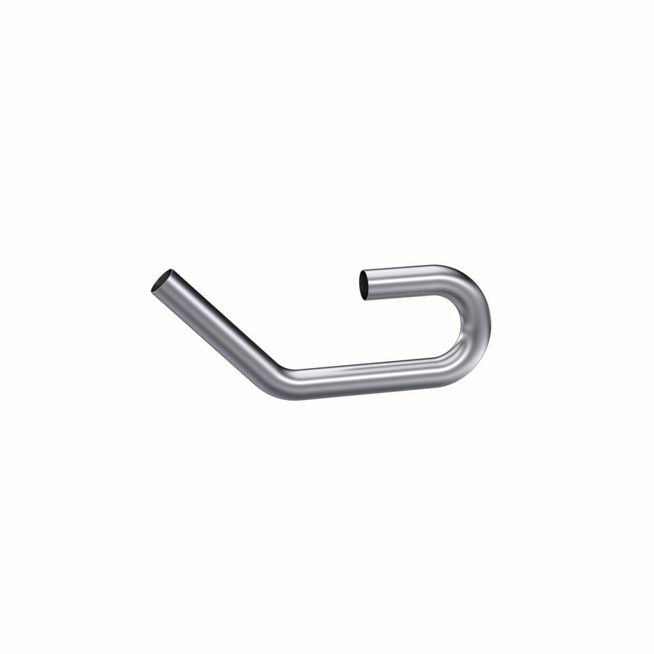 MBRP 2.5-Inch Exhaust System Exhaust Universal Fit T304 Stainless Steel Exhaust Pipe 2.5 Inch 45 Degree And 180 Degree Dual Bends T304 Stainless Steel