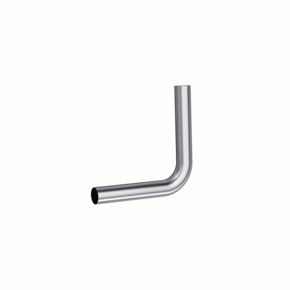 MBRP 2.5-Inch Exhaust System Exhaust Universal Fit Aluminized Steel 12-Inch Exhaust Pipe 2.5 Inch 90 Degree Bend 1 2 Inch Legs Aluminized Steel
