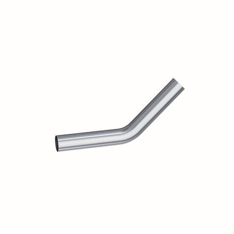 MBRP 3.5-Inch Exhaust System Exhaust Universal Fit Aluminized Steel 12-Inch 3.5 Inch Exhaust Pipe 45 Degree Bend 12 Inch Legs Aluminized Steel