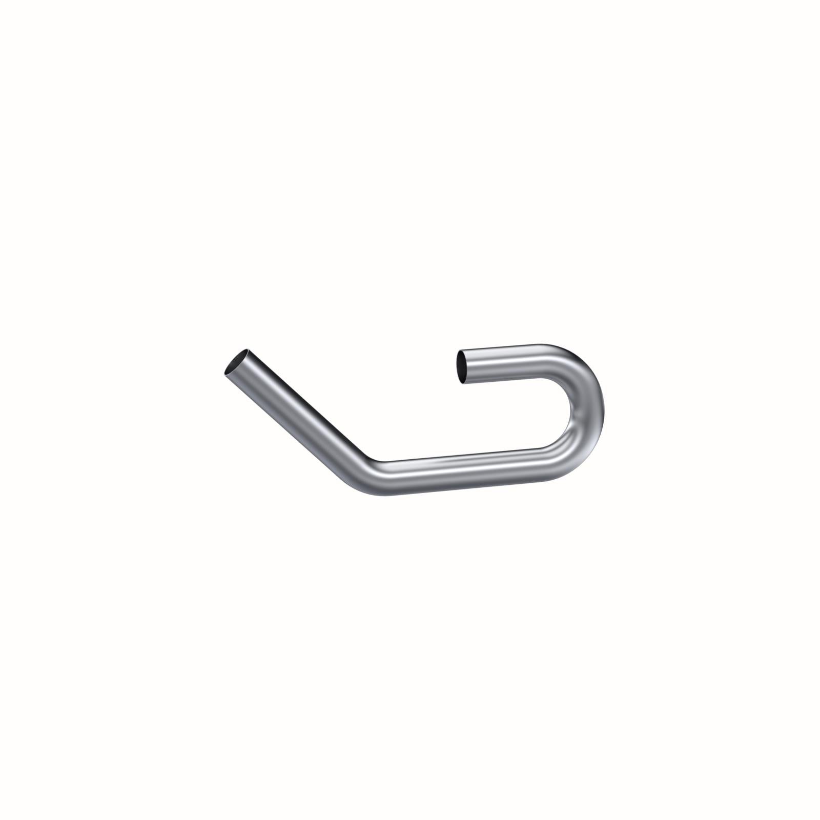 MBRP 2.5-Inch Exhaust System Exhaust Universal Fit Aluminized Steel Exhaust Pipe 2.5 Inch 45 Degree And 180 Degree Dual Bends Aluminized Steel