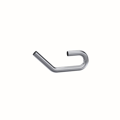 MBRP 2.5-Inch Exhaust System Exhaust Universal Fit Aluminized Steel Exhaust Pipe 2.5 Inch 45 Degree And 180 Degree Dual Bends Aluminized Steel