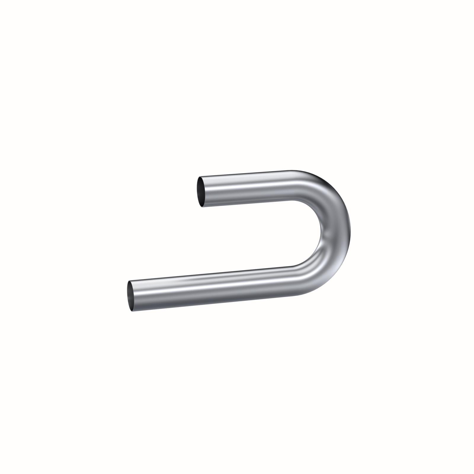 MBRP 3.5-Inch Exhaust System Exhaust Universal Fit Aluminized Steel 12-Inch 3.5 Inch Exhaust Pipe 180 Degree Bend 12 Inch Legs Aluminized Steel