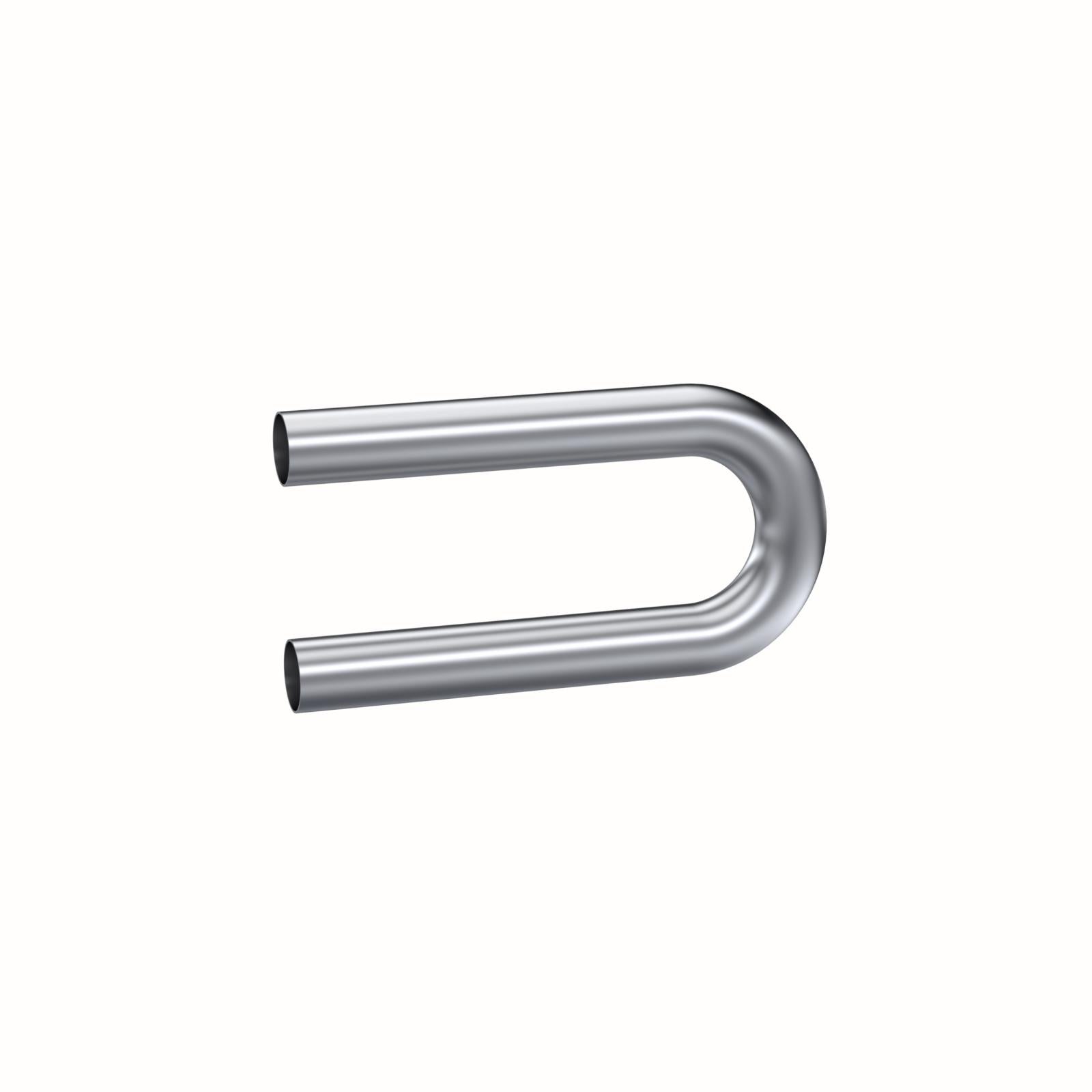 MBRP 2-Inch Exhaust System Exhaust Universal Fit Aluminized Steel 12-Inch Exhaust Pipe 2 Inch 180 Degree Bend 1 2 Inch Legs Aluminized Steel