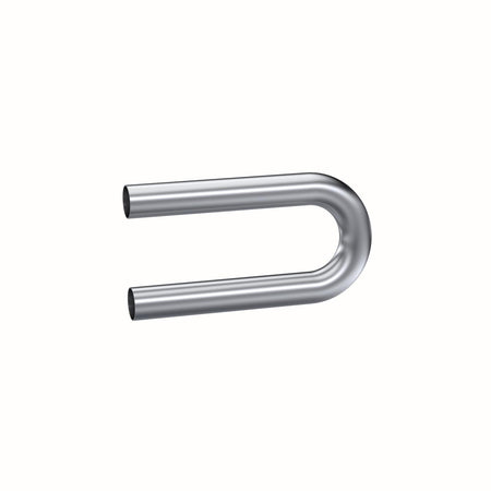 MBRP 2-Inch Exhaust System Exhaust Universal Fit Aluminized Steel 12-Inch Exhaust Pipe 2 Inch 180 Degree Bend 1 2 Inch Legs Aluminized Steel