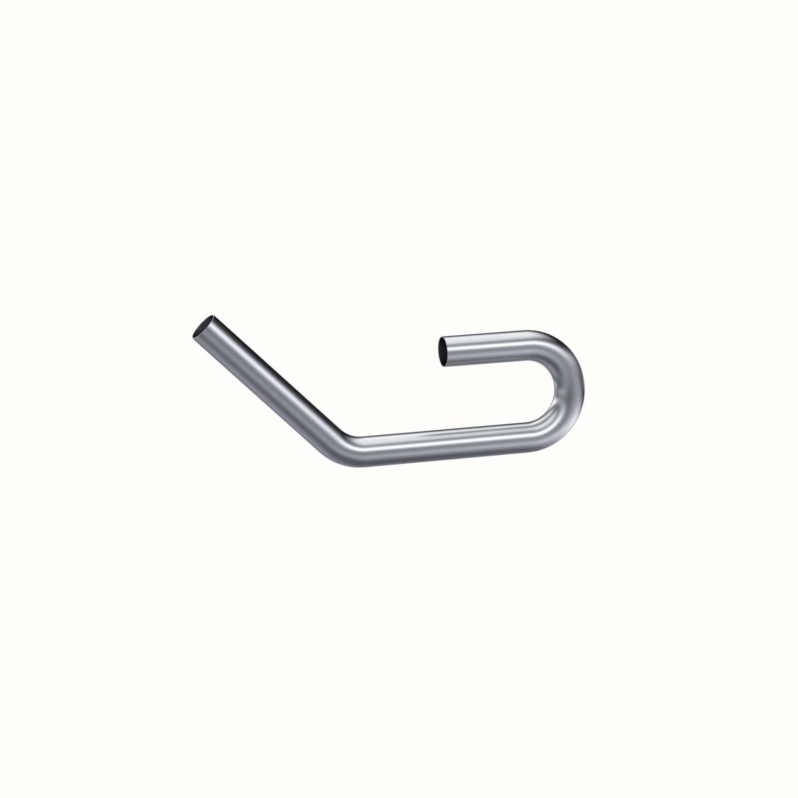 MBRP 2-Inch Exhaust System Exhaust Universal Fit Aluminized Steel Exhaust Pipe 2 Inch 45 Degree And 180 Degree Dual Bends Aluminized Steel