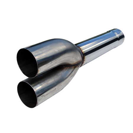 MBRP 4-Inch Exhaust System Exhaust Armor Plus Universal Fit T409 Stainless Steel Muffler Bypass Universal Dual Muffler Bypass 4 Inch Inlet/Outlet Armor Plus Series