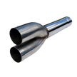 MBRP 4-Inch Exhaust System Exhaust Armor Plus Universal Fit T409 Stainless Steel Muffler Bypass Universal Dual Muffler Bypass 4 Inch Inlet/Outlet Armor Plus Series