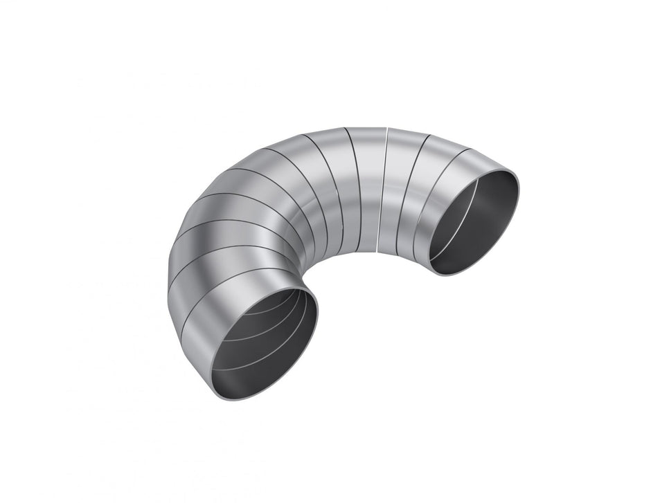 MBRP 3-Inch Exhaust System Exhaust Universal Fit T304 Stainless Steel Universal T304 Stainless Steel 3 Inch Diameter 180 Degree Pie Cut Kit