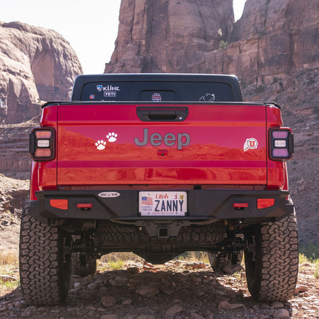 Rock Slide Engineering Rear Bumper Rigid Series 3/16-Inch Steel 2020-2026 Jeep Gladiator JT