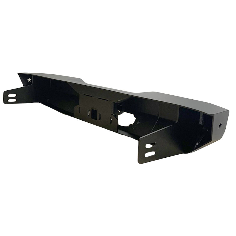 Rock Slide Engineering Stubby Rear Bumper Rigid Series 3/16-Inch Steel 2007-2018 Jeep Wrangler JK