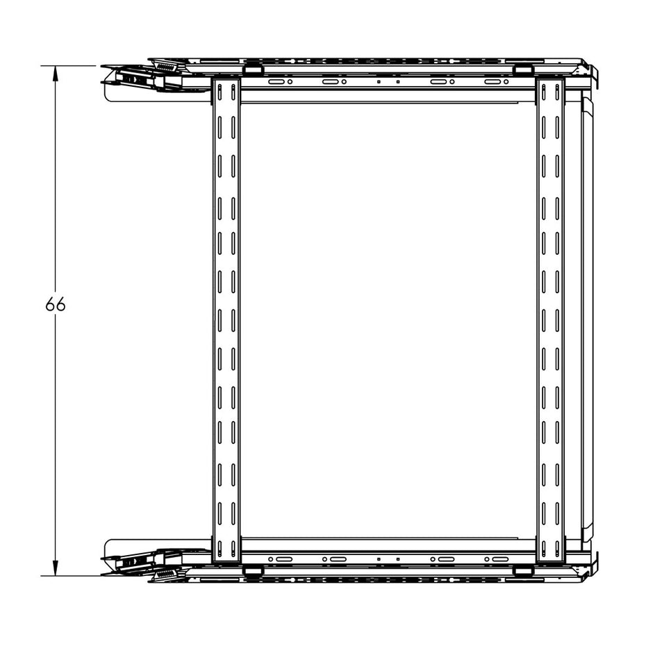 Rock Slide Engineering Overland Basic Rack Steel 2020-2023 Jeep Gladiator JT