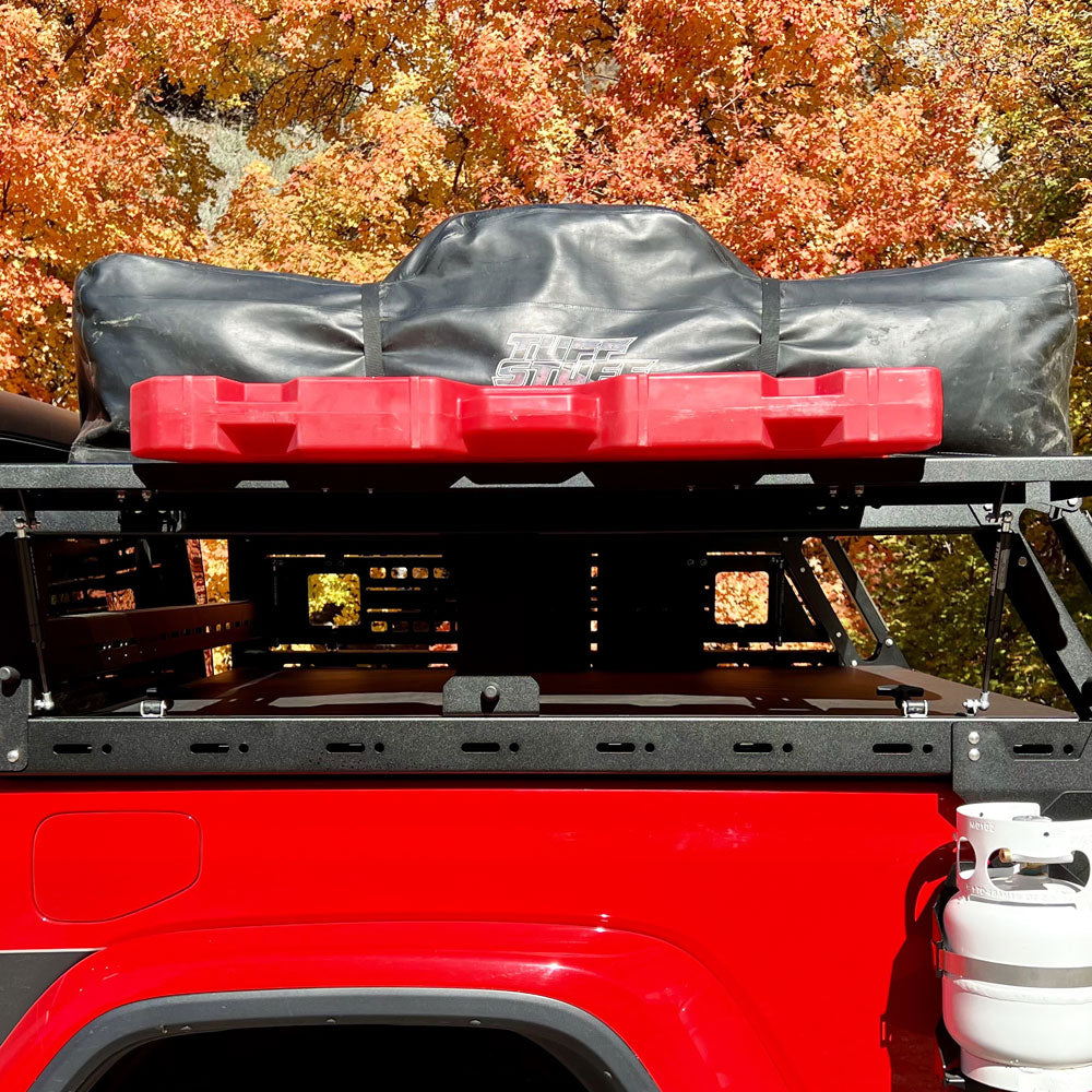 Rock Slide Engineering Overland Rack Flip-Up Sides Steel 2020-2023 Jeep Gladiator JT / 2016-2022 Toyota Tacoma