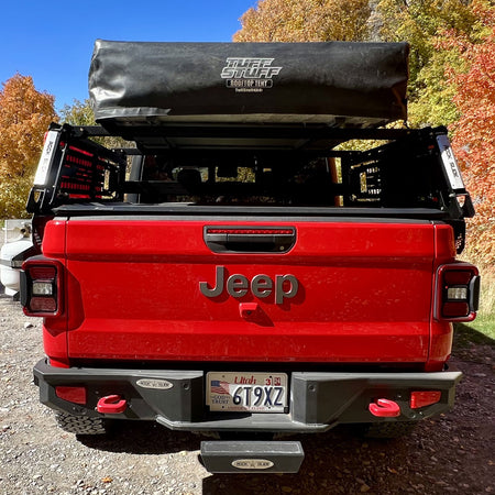 Rock Slide Engineering Overland Deluxe Rack Kit Steel 2020-2023 Jeep Gladiator JT