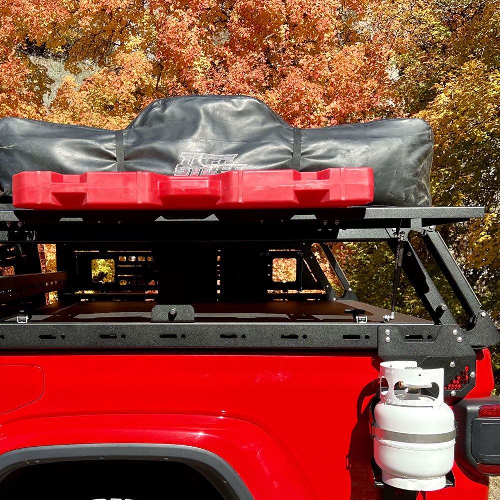 Rock Slide Engineering Overland Deluxe Rack Kit Steel 2020-2023 Jeep Gladiator JT