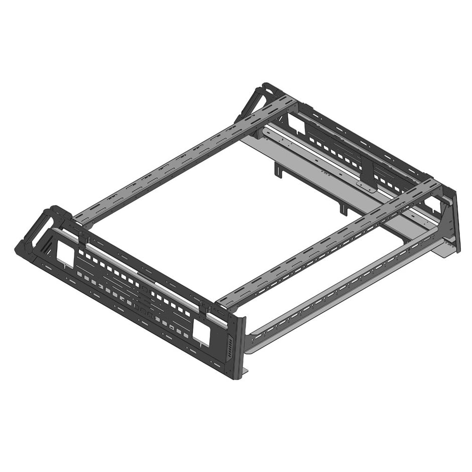 Rock Slide Engineering Overland Deluxe Rack Kit Steel 2020-2023 Jeep Gladiator JT