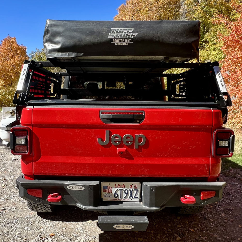 Rock Slide Engineering Overland Deluxe Rack Kit Short Bed Steel 2016-2022 Toyota Tacoma