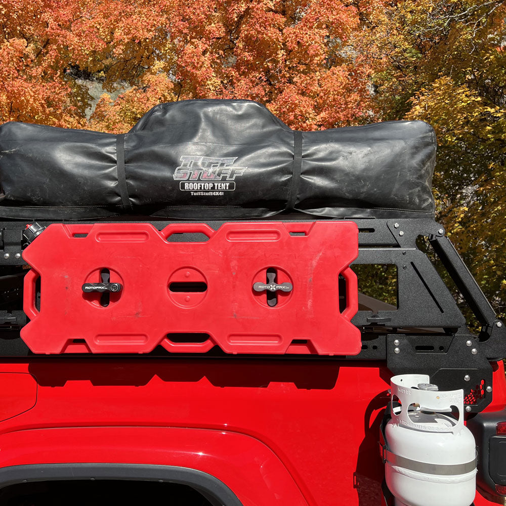 Rock Slide Engineering Overland Deluxe Rack Kit Short Bed Steel 2016-2022 Toyota Tacoma