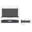 Rock Slide Engineering R-STEP 16-Inch Bed Step Universal Mount Steel