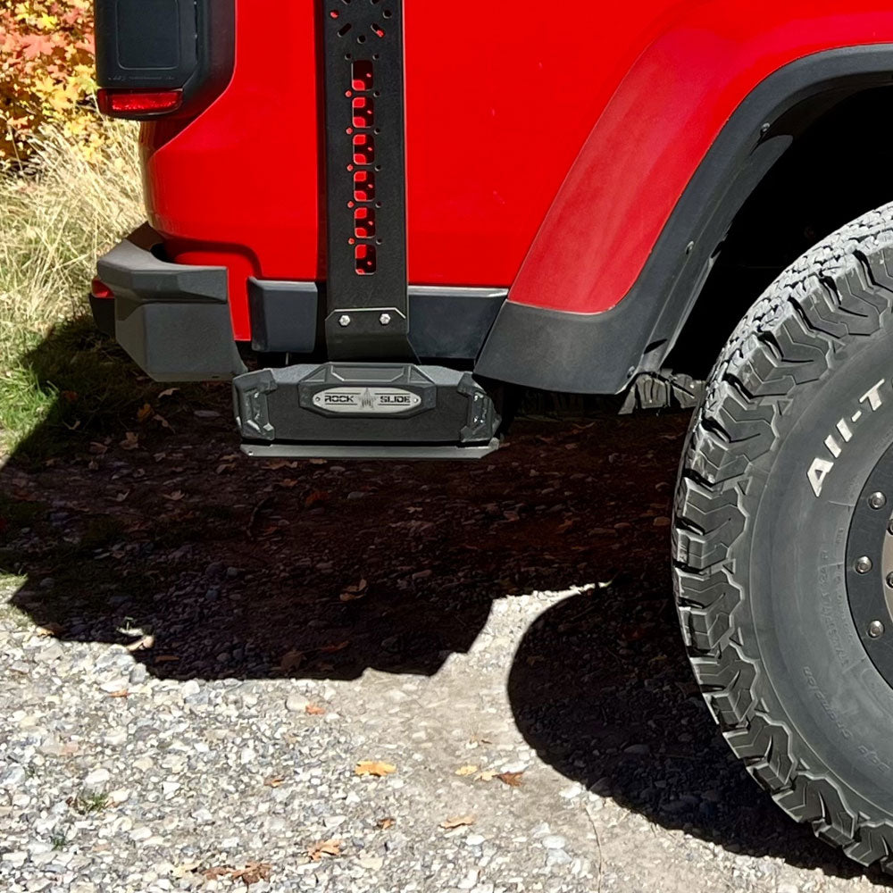 Rock Slide Engineering R-STEP 9-Inch Bed Step Driver Side Steel 2020-2023 Jeep Gladiator JT