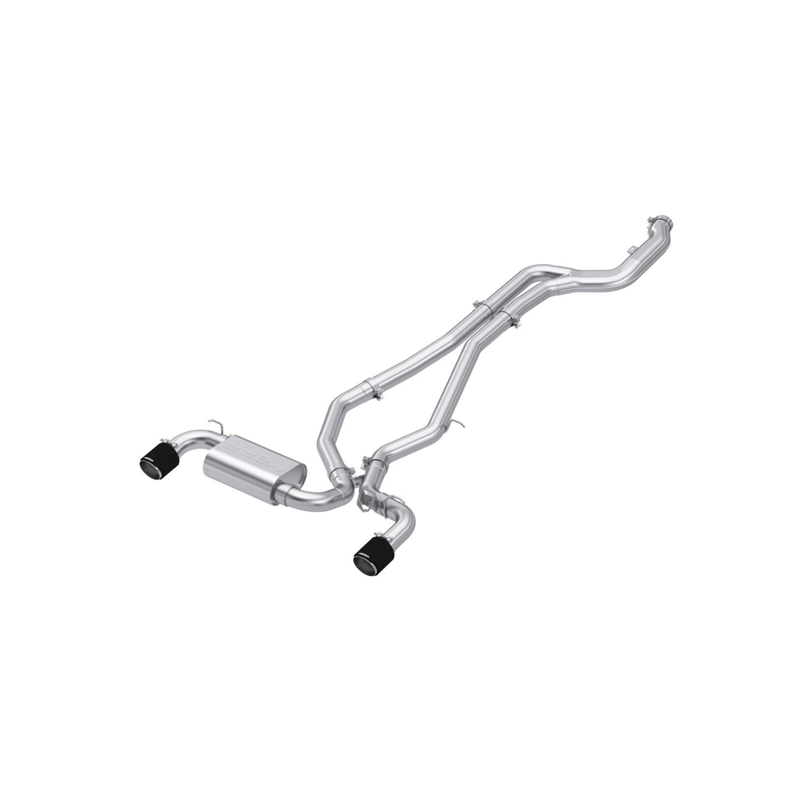 MBRP 3-Inch Cat-Back Exhaust Dual Armor Pro 3.0L 2020-2026 Toyota GR Supra; 2021-2025 Toyota Supra