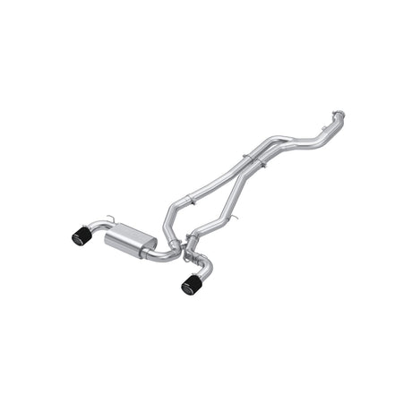 MBRP 3-Inch Cat-Back Exhaust Dual Armor Pro 3.0L 2020-2026 Toyota GR Supra; 2021-2025 Toyota Supra