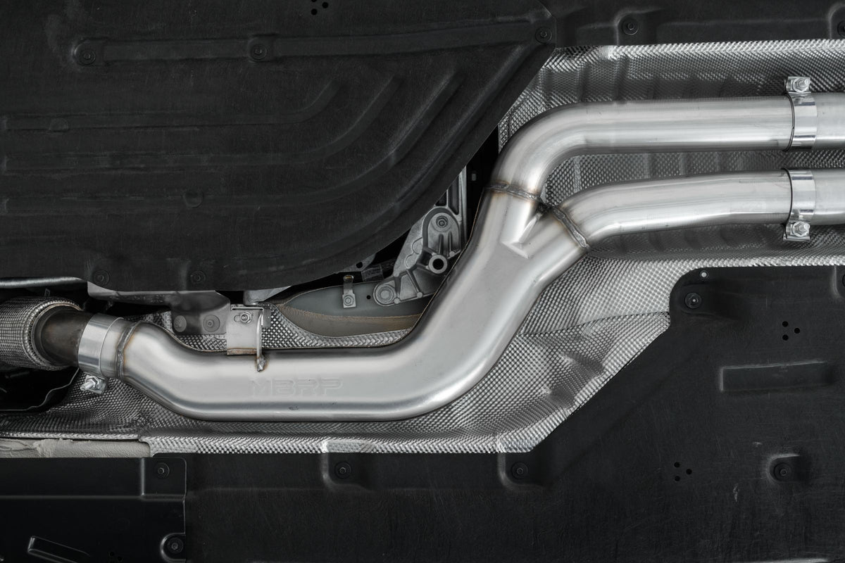 MBRP 3-Inch Cat-Back Exhaust Dual Armor Pro 3.0L 2020-2026 Toyota GR Supra; 2021-2025 Toyota Supra
