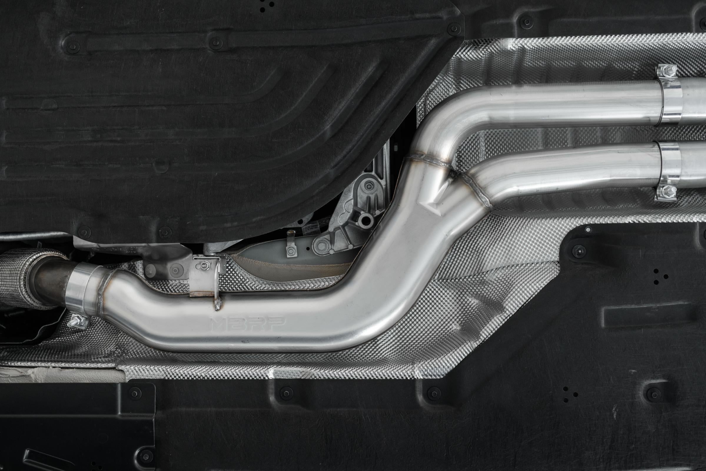 MBRP 3-Inch Cat-Back Exhaust Dual Armor Pro 3.0L 2020-2026 Toyota GR Supra; 2021-2025 Toyota Supra