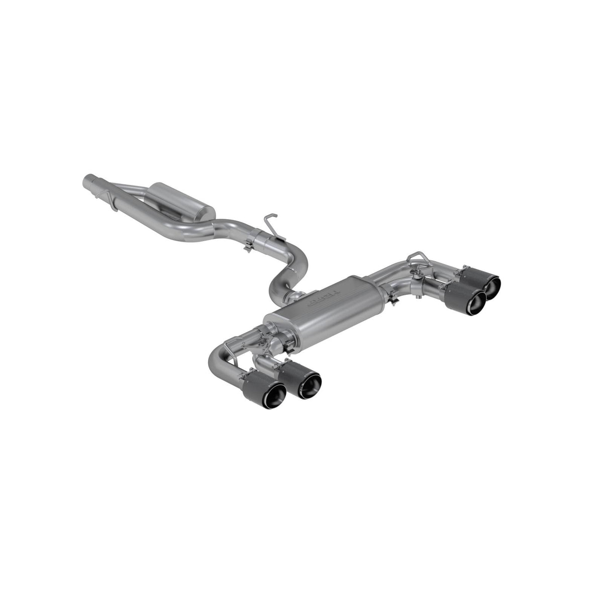 MBRP 3-Inch Cat-Back Exhaust Rear Exit Armor Pro 2015-2019 Volkswagen Golf R