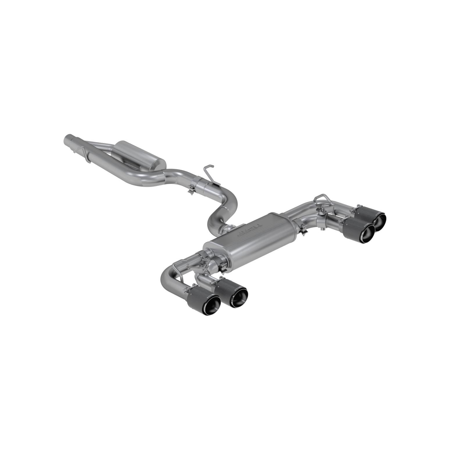 MBRP 3-Inch Cat-Back Exhaust Rear Exit Armor Pro 2015-2019 Volkswagen Golf R