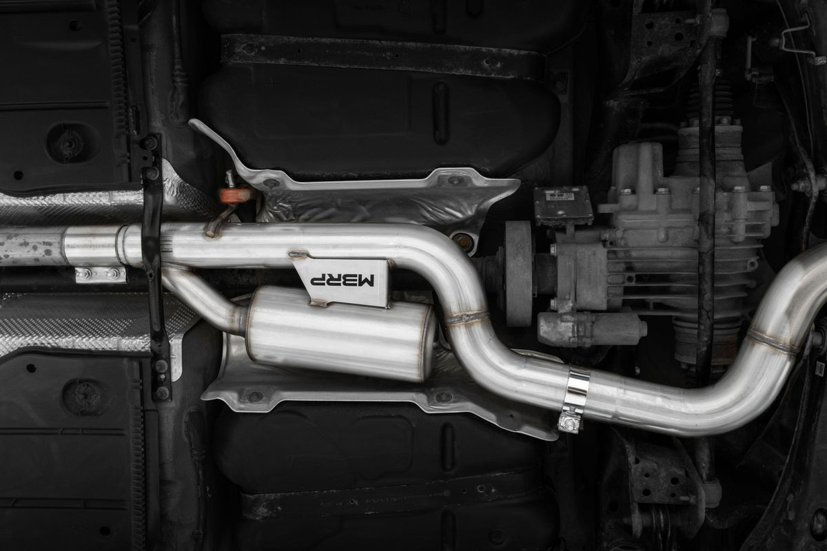 MBRP 3-Inch Cat-Back Exhaust Rear Exit Armor Pro 2015-2019 Volkswagen Golf R