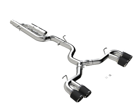 MBRP Cat-Back Exhaust Quad Armor Pro 2022-2025 Volkswagen Golf R T304 Stainless Steel 3-Inch