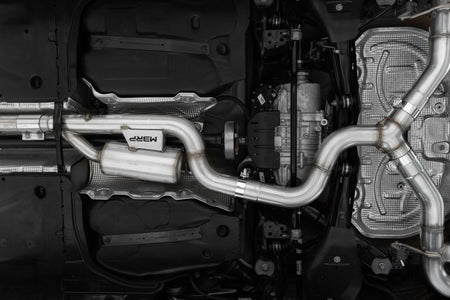 MBRP Cat-Back Exhaust Quad Armor Pro 2022-2025 Volkswagen Golf R T304 Stainless Steel 3-Inch