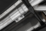 MBRP Cat-Back Exhaust Quad Armor Pro 2022-2025 Volkswagen Golf R T304 Stainless Steel 3-Inch