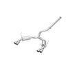 MBRP 3-Inch Cat-Back Exhaust Quad Armor Pro 2.4L 2022-2025 Subaru WRX T304 Stainless Steel 4-Inch 22-Up Subaru WRX 2.4L T304 Stainless Steel 3 Inch Cat-Back Dual Split Rear Quad Tips Street Profile