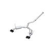 MBRP 3-Inch Cat-Back Exhaust Quad Armor Pro 2.4L 2022-2025 Subaru WRX T304 Stainless Steel 4-Inch 22-Up Subaru WRX 2.4L T304 Stainless Steel 3 Inch Cat-Back Dual Split Rear Quad Carbon Fiber Tips Street Profile