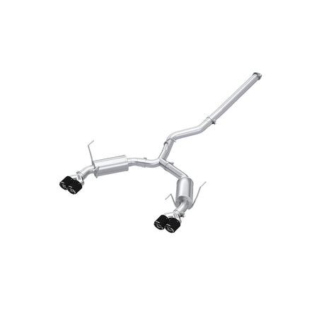 MBRP 3-Inch Cat-Back Exhaust Quad Armor Pro 2.4L 2022-2025 Subaru WRX T304 Stainless Steel 4-Inch 22-Up Subaru WRX 2.4L T304 Stainless Steel 3 Inch Cat-Back Dual Split Rear Quad Carbon Fiber Tips Street Profile