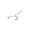 MBRP 3-Inch Cat-Back Exhaust Quad Armor Pro 2.4L 2022-2025 Subaru WRX T304 Stainless Steel Rear