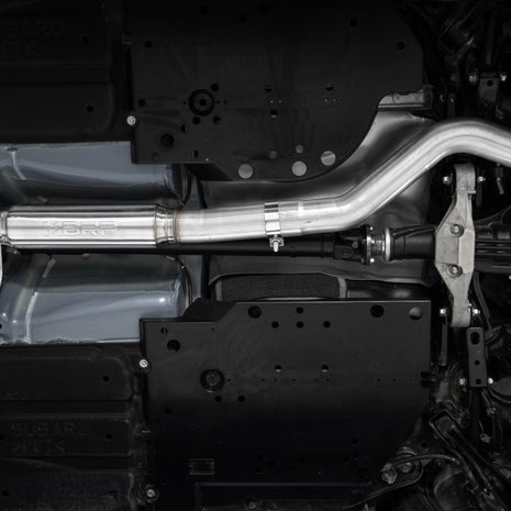 MBRP 3-Inch Cat-Back Exhaust Quad Armor Pro 2.4L 2022-2025 Subaru WRX T304 Stainless Steel Rear