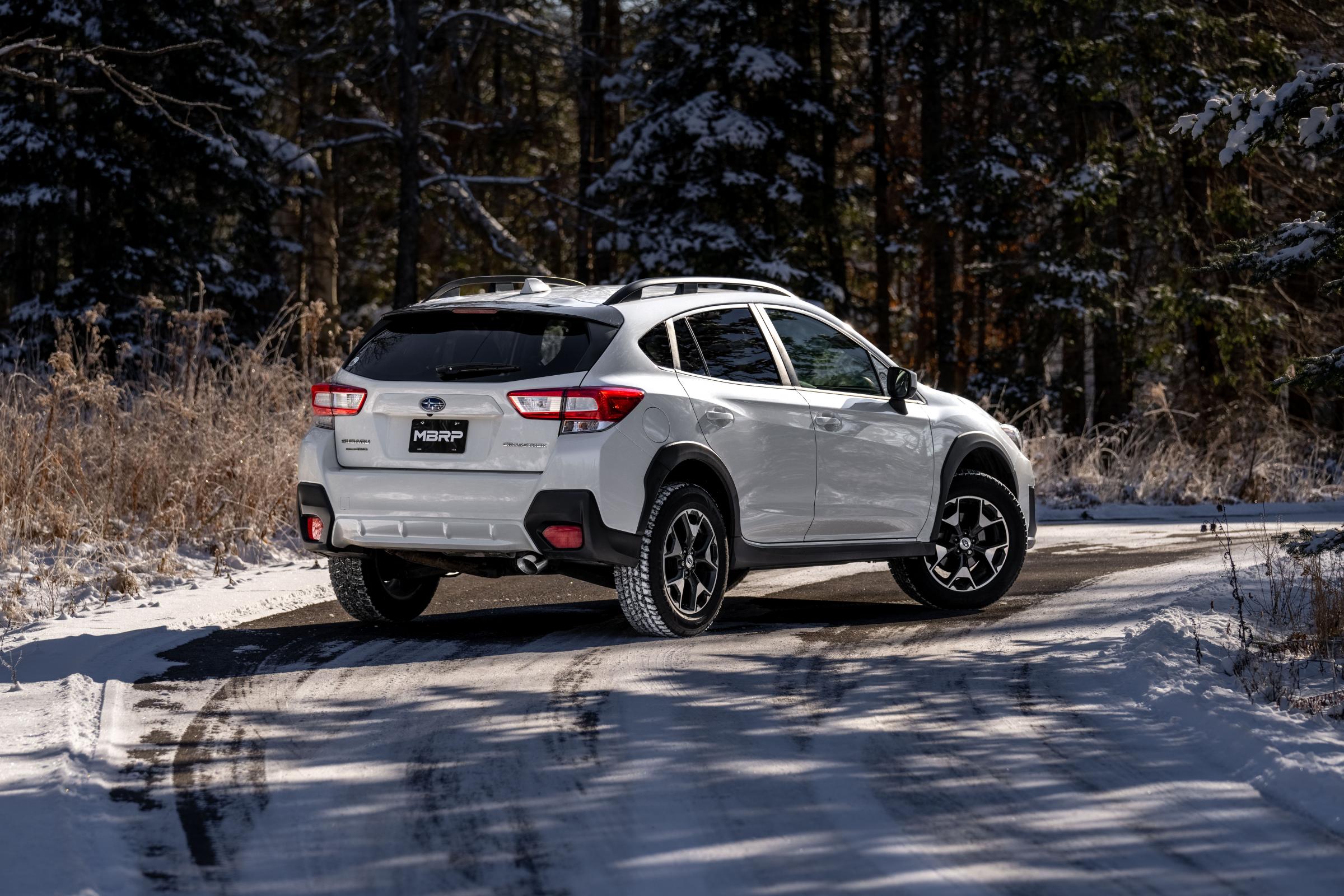 MBRP Axle-Back Exhaust Single Rear Exit Armor Pro 2.0L/2.5L 2018-2023 Subaru Crosstrek