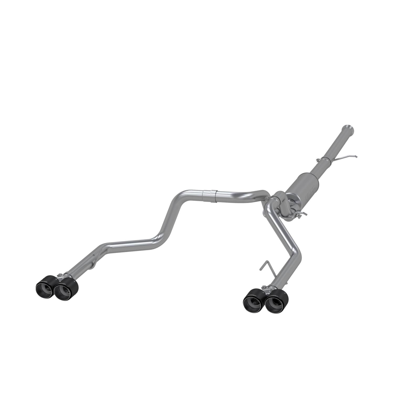 MBRP 3-Inch Cat-Back Exhaust Quad Armor Pro 6.2L Gas 2019-2026 Chevy Silverado 1500; 2022 Chevy Silverado 1500 LTD; 2019-2026 GMC Sierra 1500; 2022 GMC Sierra 1500 Limited