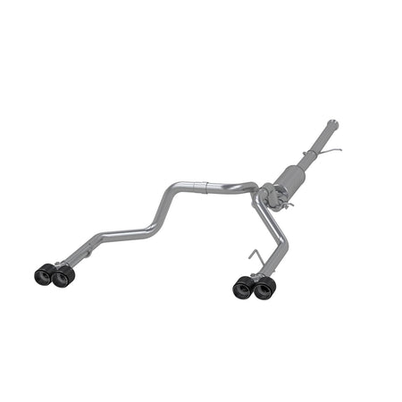 MBRP 3-Inch Cat-Back Exhaust Quad Armor Pro 6.2L Gas 2019-2026 Chevy Silverado 1500; 2022 Chevy Silverado 1500 LTD; 2019-2026 GMC Sierra 1500; 2022 GMC Sierra 1500 Limited