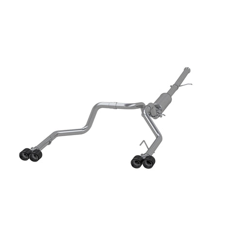 MBRP 3-Inch Cat-Back Exhaust Quad Armor Pro 6.2L Gas 2019-2026 Chevy Silverado 1500; 2022 Chevy Silverado 1500 LTD; 2019-2026 GMC Sierra 1500; 2022 GMC Sierra 1500 Limited