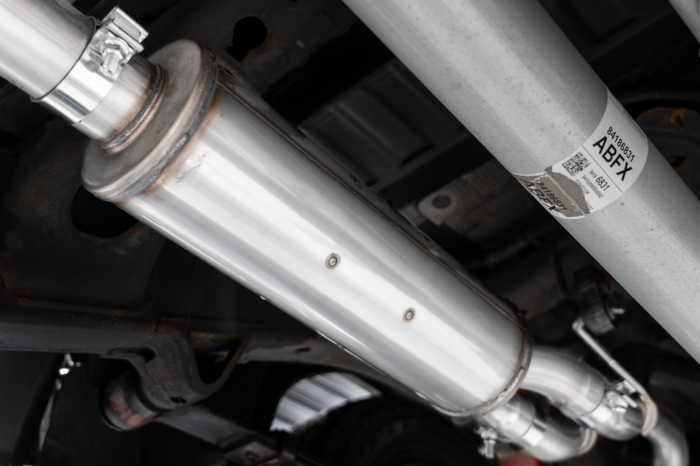 MBRP 3-Inch Cat-Back Exhaust Quad Armor Pro 6.2L Gas 2019-2026 Chevy Silverado 1500; 2022 Chevy Silverado 1500 LTD; 2019-2026 GMC Sierra 1500; 2022 GMC Sierra 1500 Limited