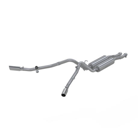 MBRP 2.5-Inch Cat-Back Exhaust Dual Armor Plus 6.0L 2001-2006 Chevy Silverado 1500 HD; 2001-2006 GMC Sierra 1500 HD