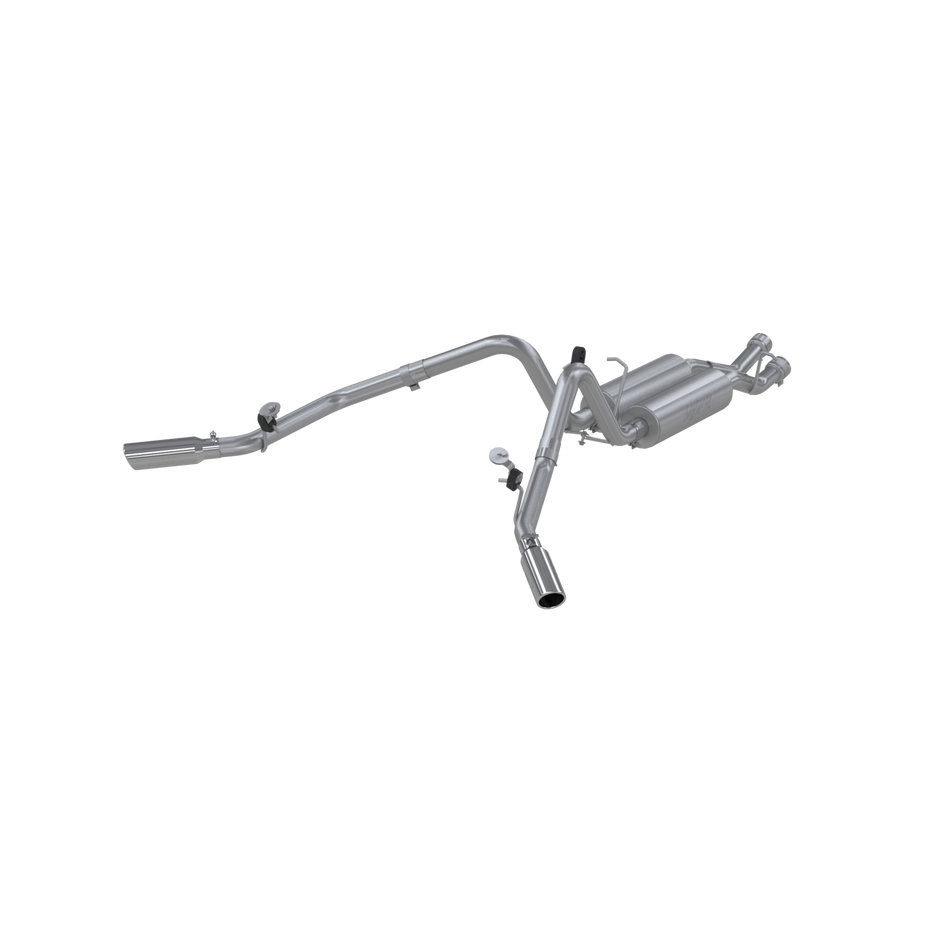 MBRP 2.5-Inch Cat-Back Exhaust Dual Armor Plus 6.0L Gas 2001-2006 Chevy Silverado 2500 HD; 2007 Chevy Silverado 2500 HD Classic; 2001-2006 GMC Sierra 2500 HD; 2007 GMC Sierra 2500 HD Classic